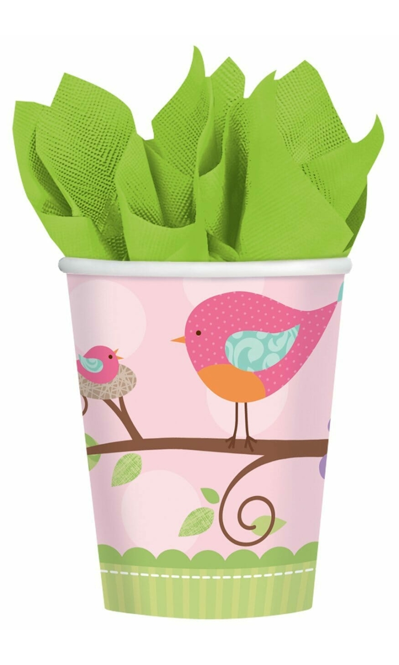 Tweet Baby Girl Paper Cups - 8pk