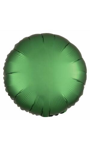 Satin Luxe Emerald Foil Balloon Round - 17'' (43cm)