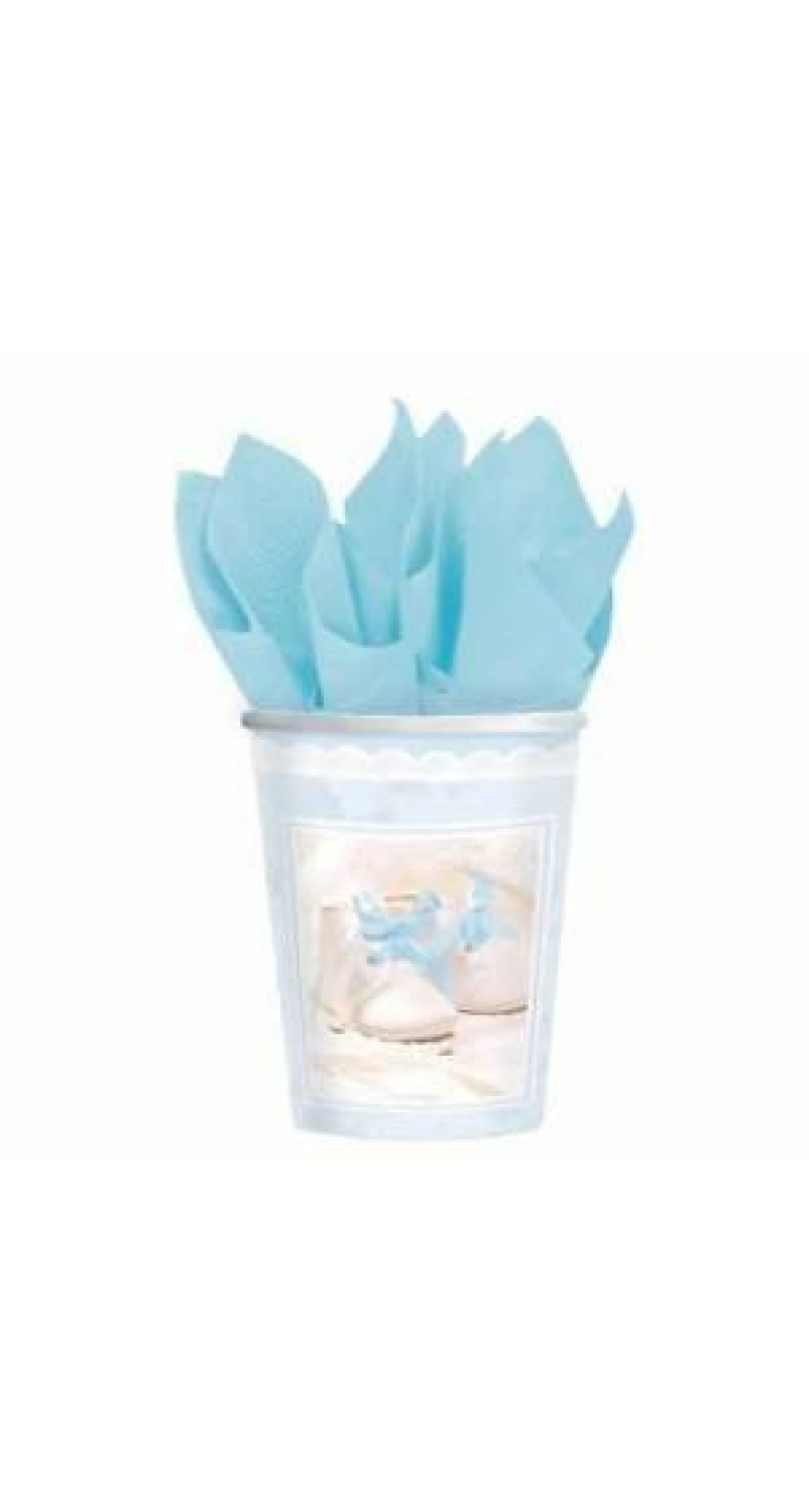 Tiny Blessing Blue Paper Cups - 8pk
