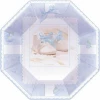 Tiny Blessing Blue Paper Plates 25.4cm - 8pk