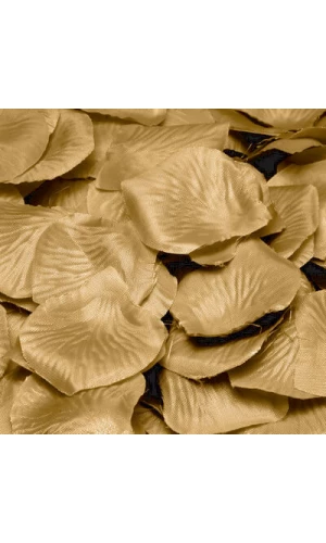 Deluxe Gold Rose Petals - 144pk