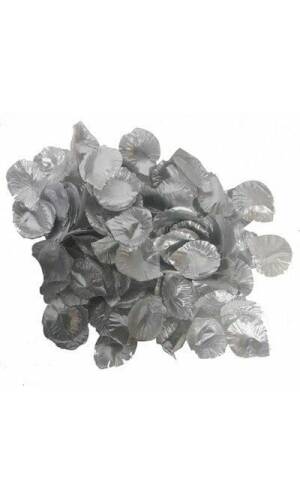 Deluxe Silver Rose Petals - 144pk