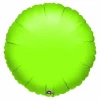 Lime Green Round Foil Balloon 18"