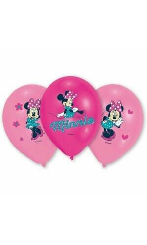Minnie Mouse 11' Latex Balloons - 6pk