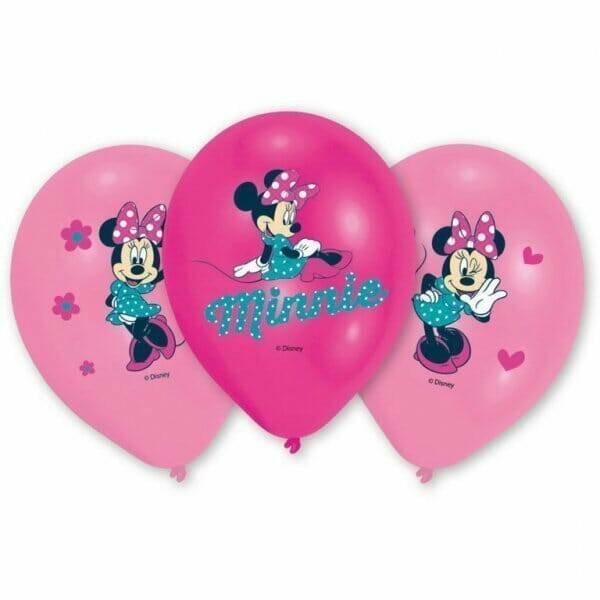 Minnie Mouse 11' Latex Balloons - 6pk
