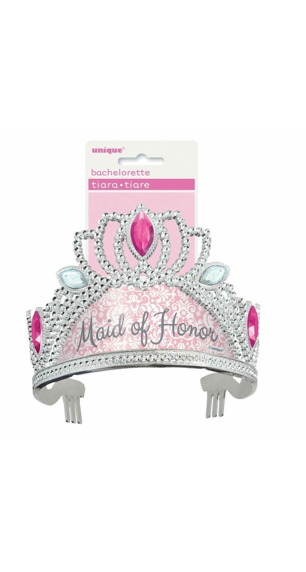 Tiara Maid of Honor Silver - Adult One Size