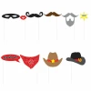 Western Photo Booth Props - 10pk