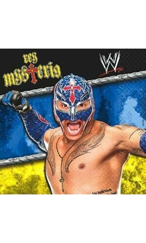 Wrestling Lunch Napkins 32.7cm - 16pk