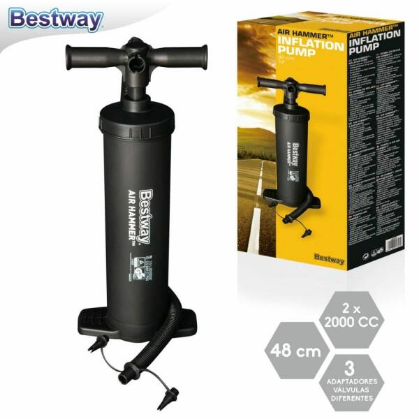Bestway Air Hammer Inflation Pump 48cm (Online Only)