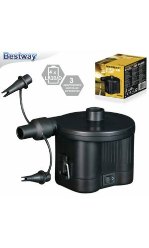 Bestway Sidewinder 6V Battery Operated Electric Air Pump LR20/D x4 (Online Only)
