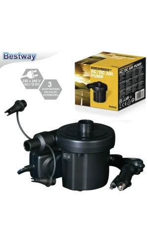 Bestway Sidewinder Electric Air Pump Pro 12V / 240V (Online Only)
