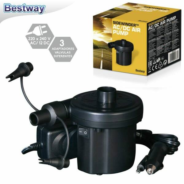 Bestway Sidewinder Electric Air Pump Pro 12V / 240V (Online Only)