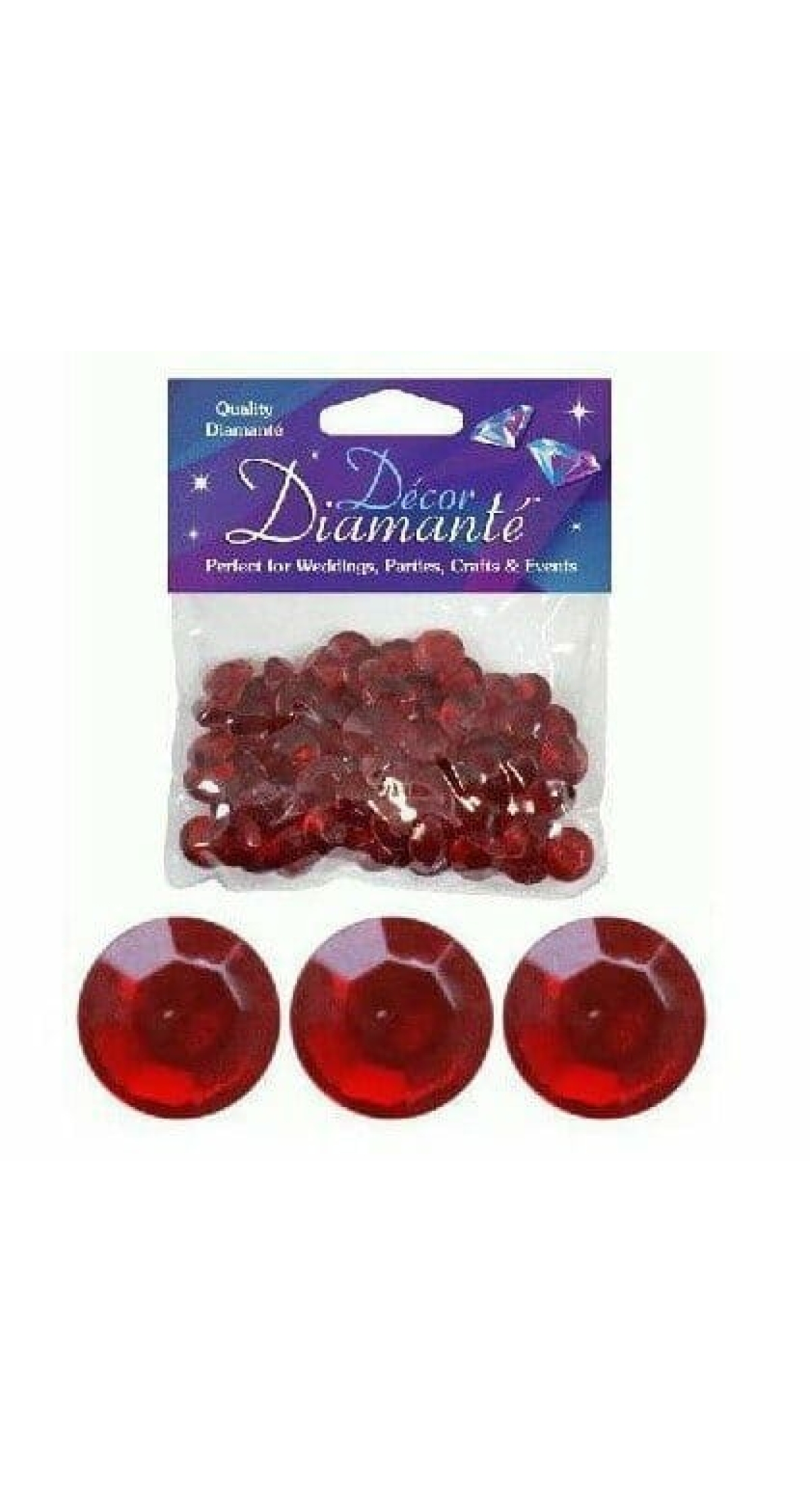 Diamante Diamonds Ruby 6mm - 28g