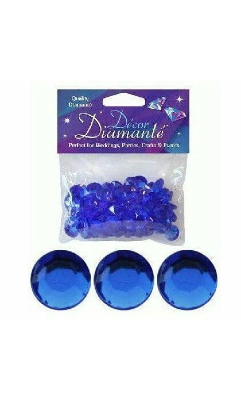 Diamante Diamonds Sapphire Bue 12mm - 28g