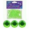 Diamante Diamonds Lime Green 12mm - 28g