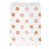Rose Gold Dots Treat Bags - 8pk