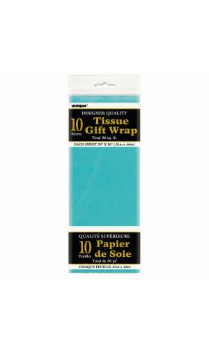 Teal Green Tissue Sheets - 10pk
