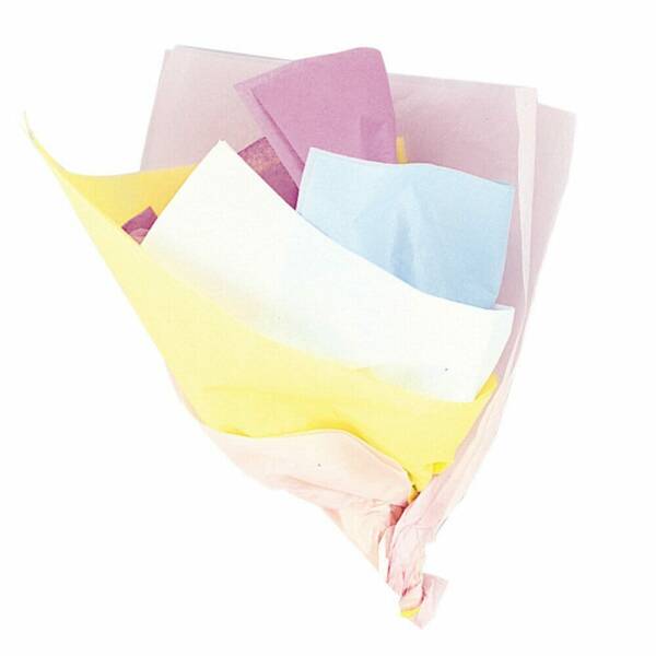 Assorted Pastel Tissue Sheets - 10pk