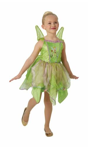 Disney Faries Rhinestone Premium Tinkerbell (Light Up Wings) - Age 7 to 8 Years