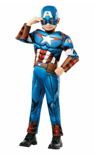 Deluxe Captain America Marvel Avengers - Age 5 to 6 Years