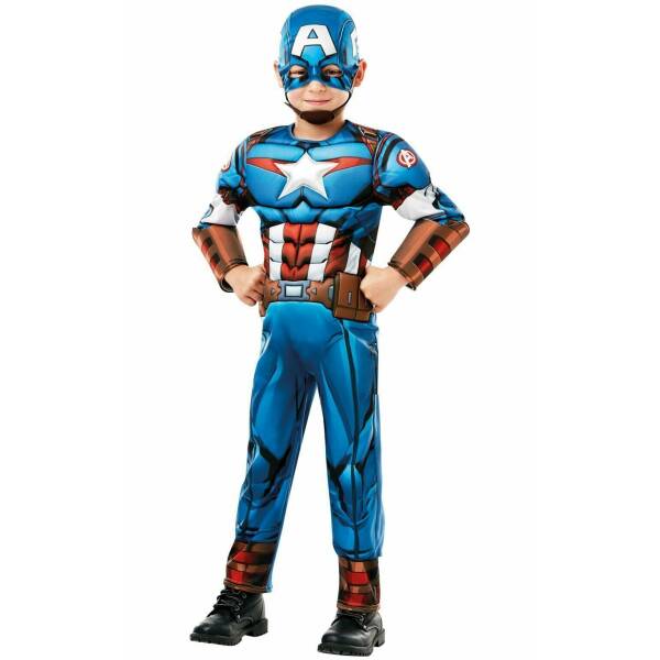 Deluxe Captain America Marvel Avengers - Age 3 to 4 Years