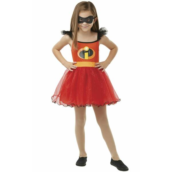 Mrs Incredible Child Tutu Dress Incredibles 2 - Age 5 to 6 Years