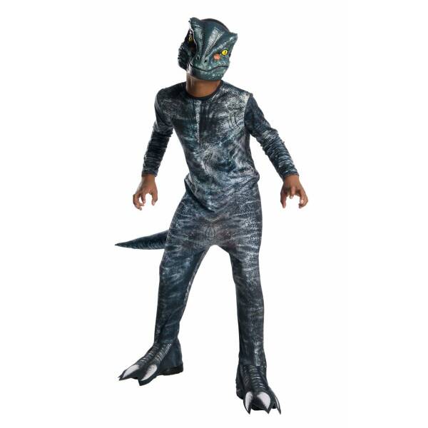 Official Jurassic World Velociraptor (BLUE) - Age 3 to 4 Years (Small)
