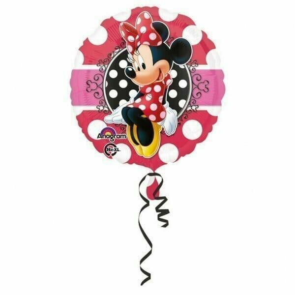 Minnie Mouse Portrait Foil Balloon 17"
