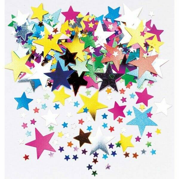 Confetti Starburst Metallic Foil 14g