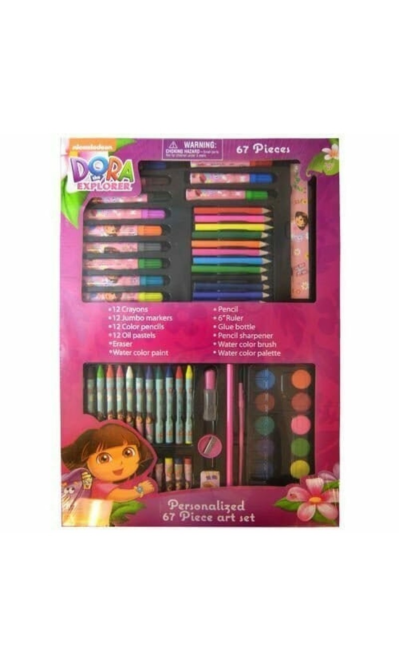 Dora the Explorer 67 Piece Art Set