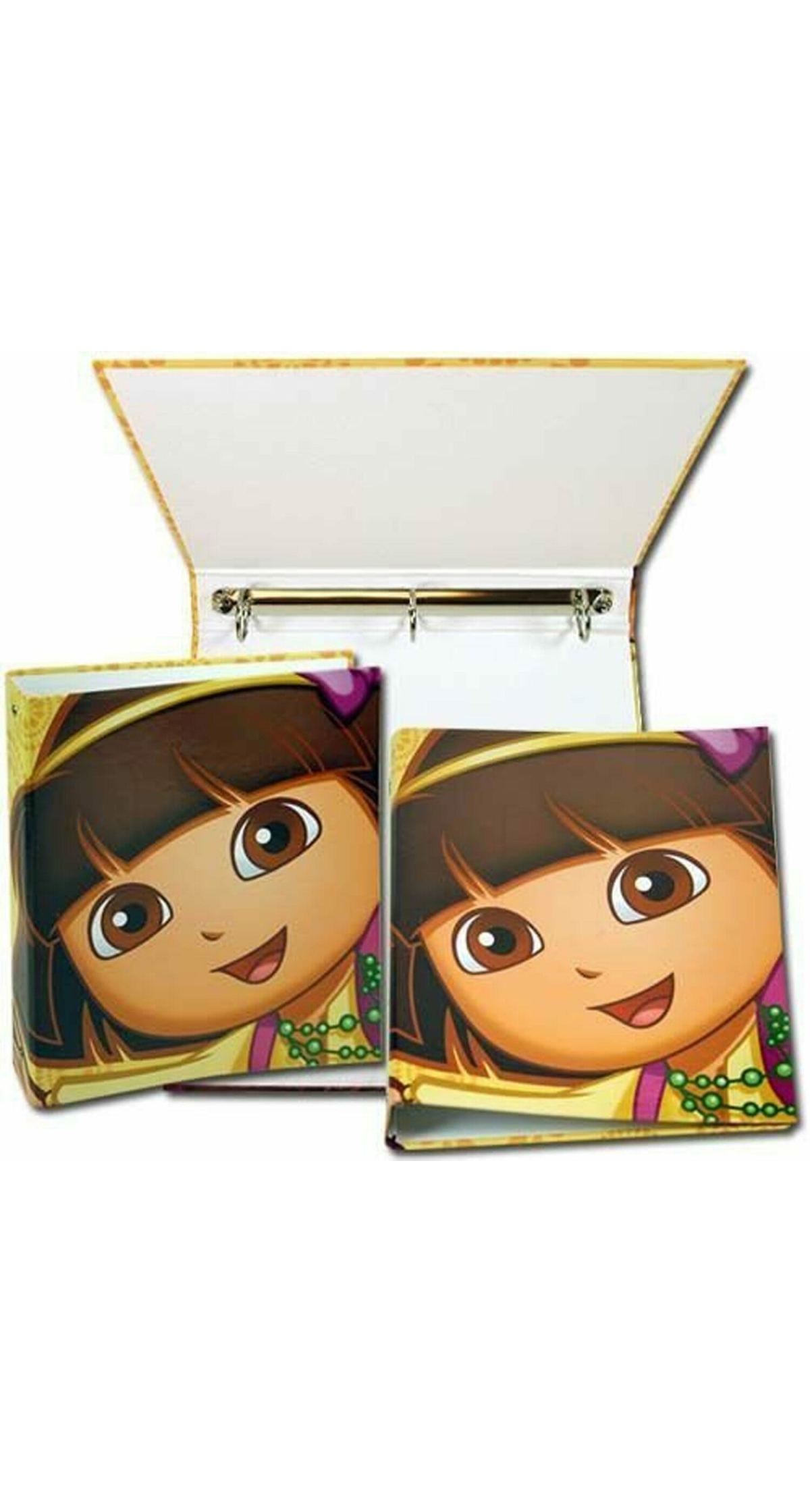 Dora The Explorer Personalized Portfolio 1.5" Thick - 11.5" x 10.25"