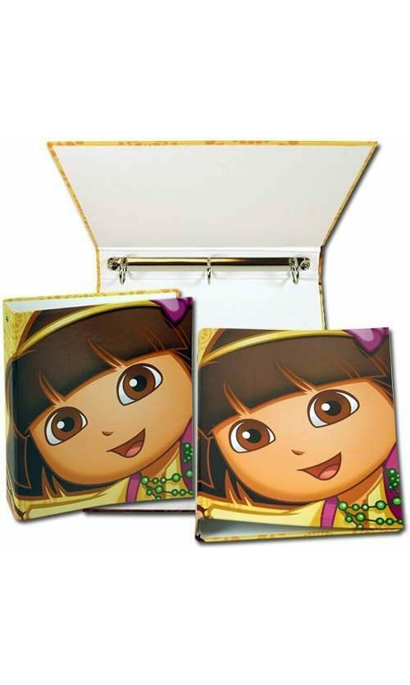 Dora The Explorer Personalized Portfolio 1.5" Thick - 11.5" x 10.25"