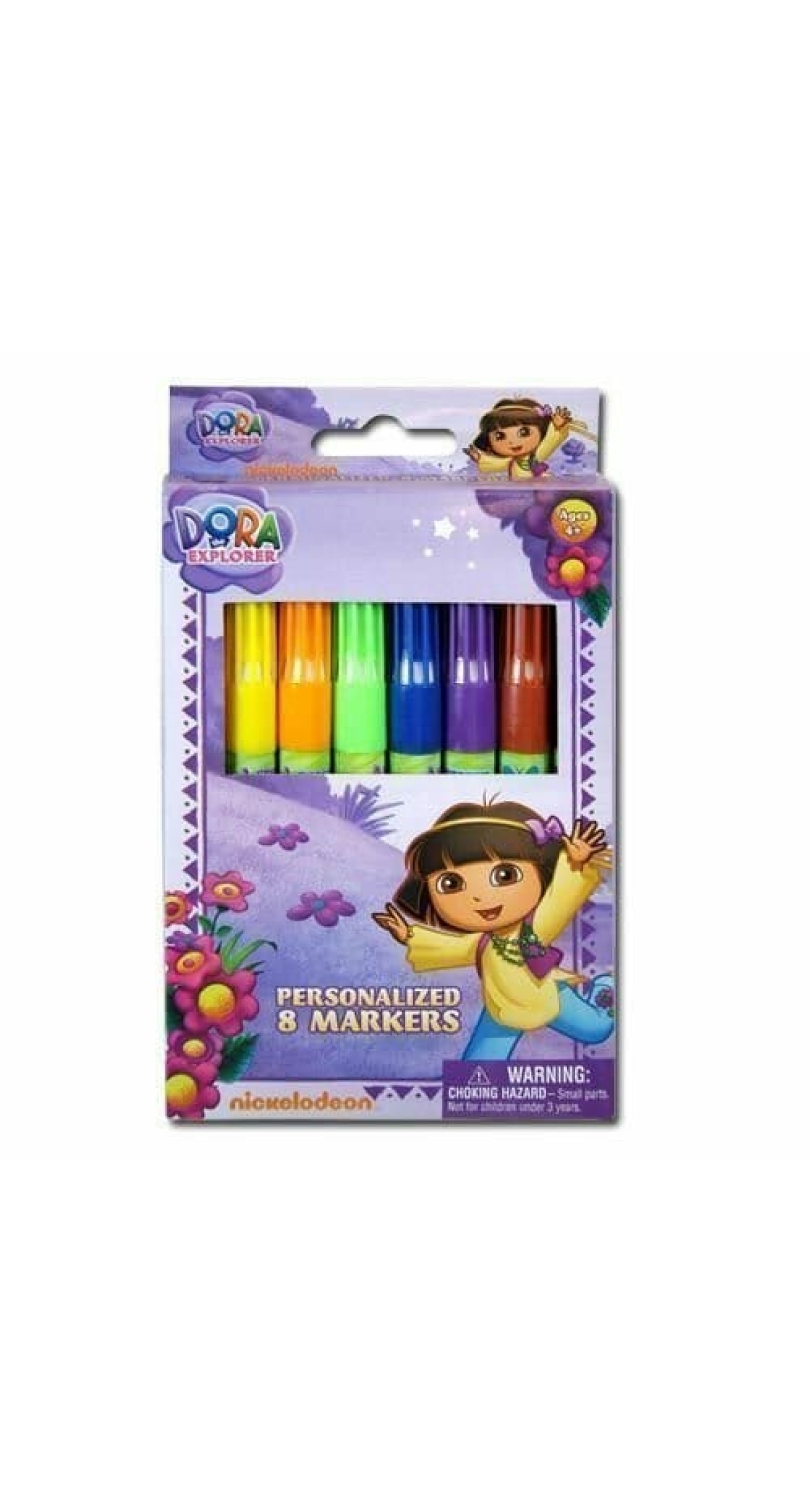 Dora the Explorer Coloured Markers - 8pk