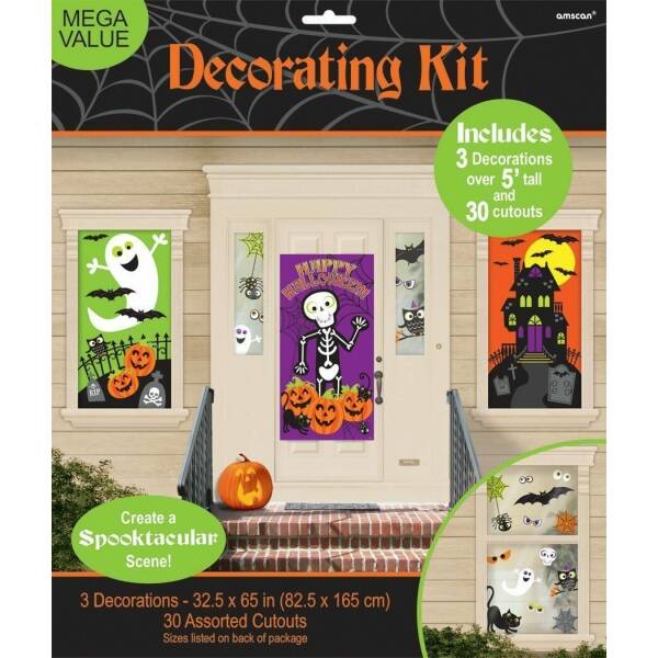 Halloween Scene Setter Decoration Kit - 82.5cm x 165cm