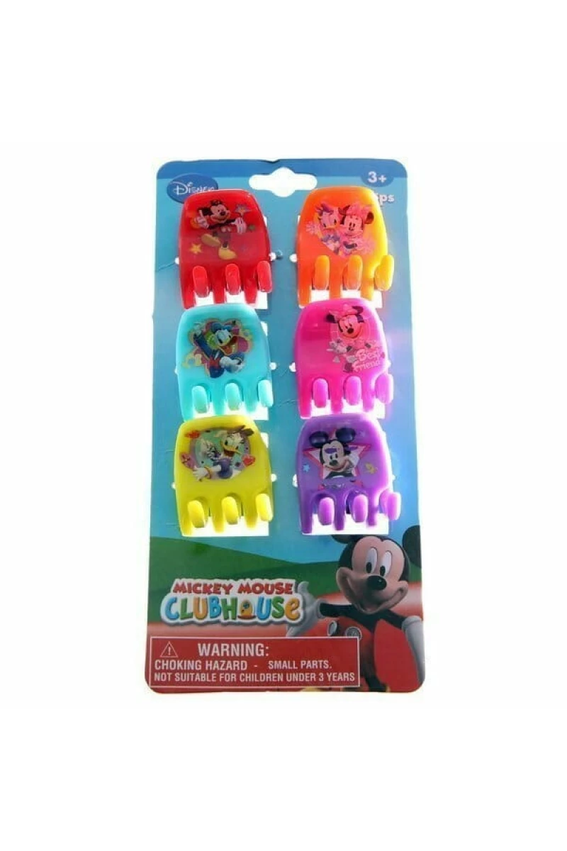 Mickey Mouse Clubhouse Hair Clips - 6pk
