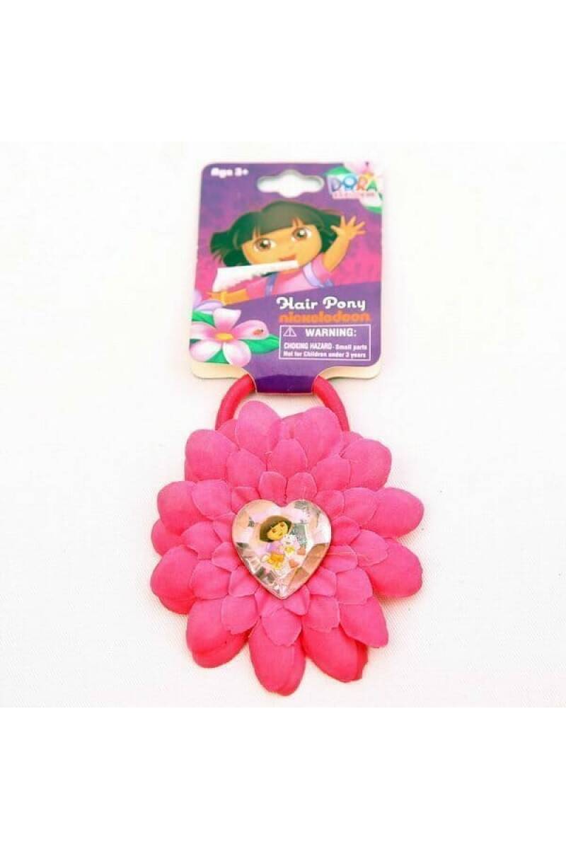 Dora the Explorer Pink Flower Hair Elastic Band