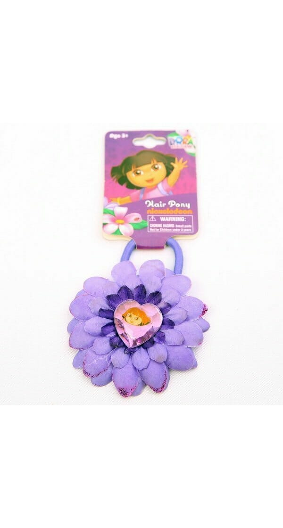Dora the Explorer Purple Flower Hair Elastic Band