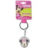 Minnie Mouse Bow-Tique Metal Spinning Keychain - 5.75" x 2.5"
