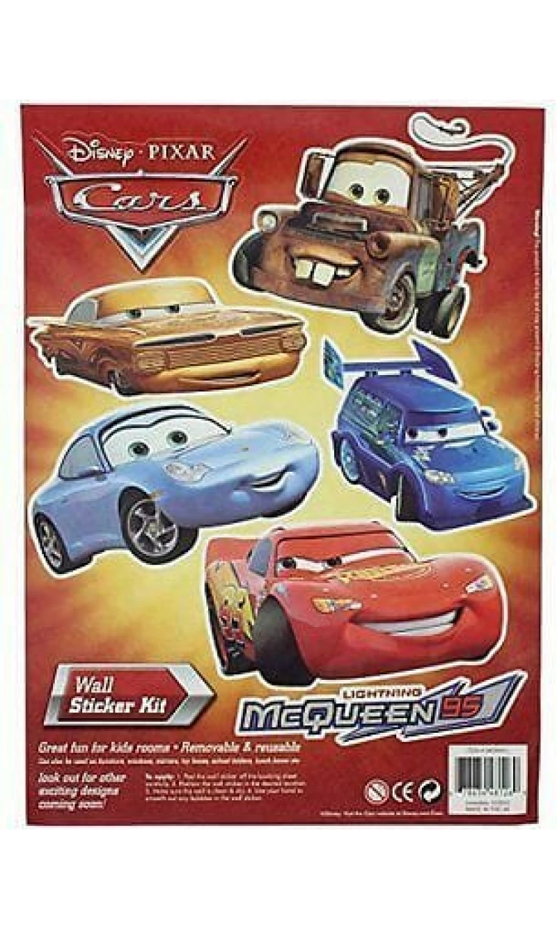 Cars Wall Sticker Kit - 7pk