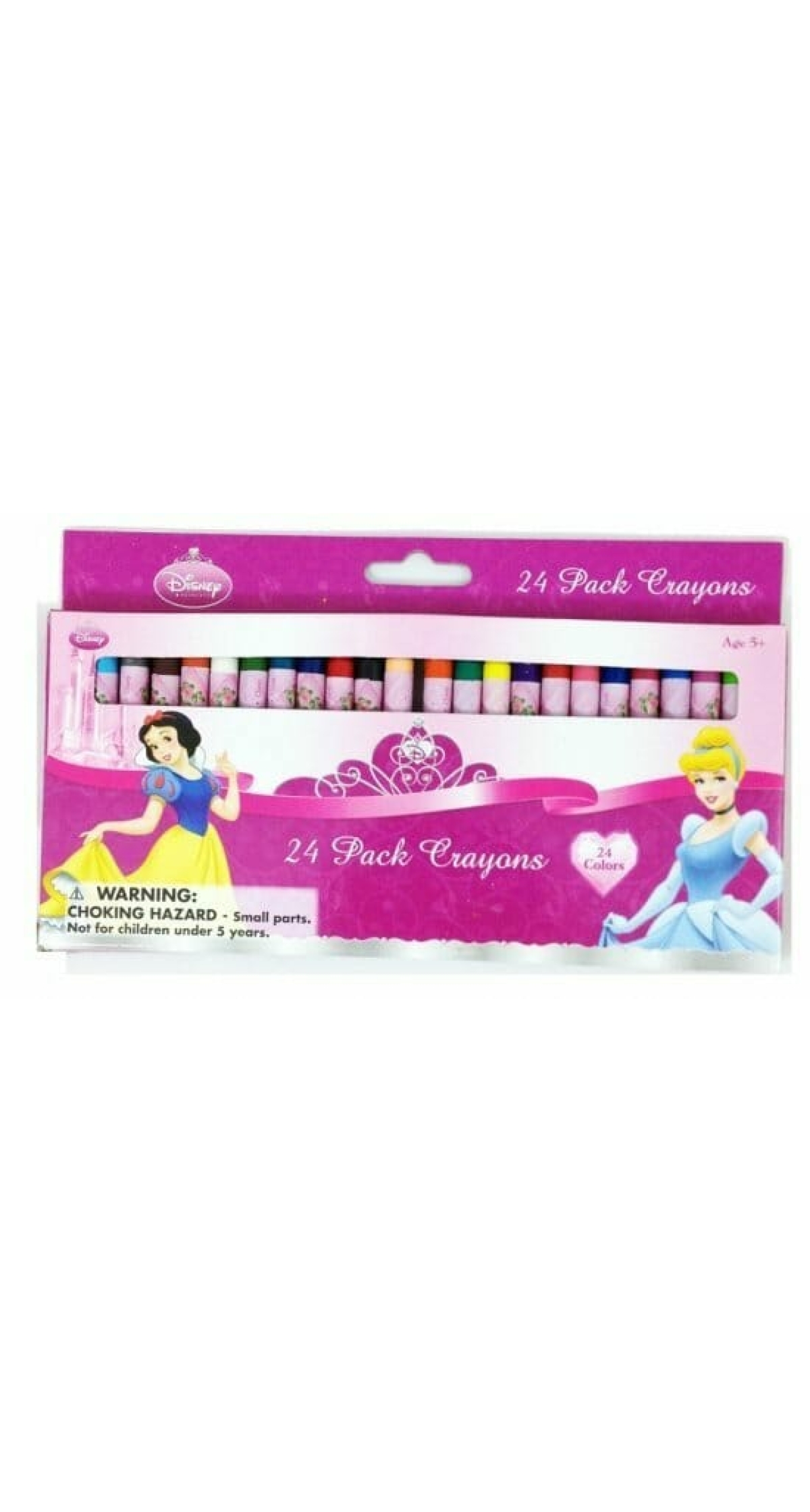 Princess Mini Crayons - 24pk
