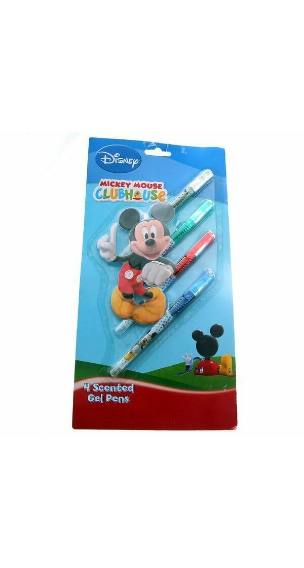 Mickey Mouse Clubhouse Scented Gel Pens - 4pk