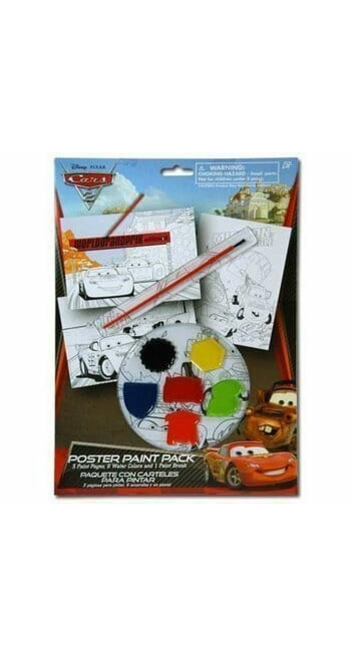 Cars Poster Paint Pack - 10pk