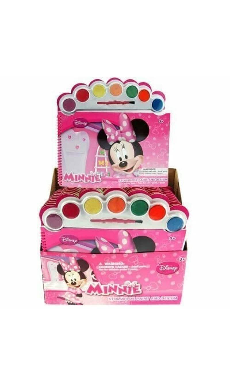 Minnie Mouse Bow-Tique Storybook Paint and Design - 15cm x 25cm (Soiled Product)