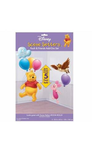 Winnie The Pooh Scene Setters Add-Ons Set 85cm x 165cm - Pooh & Friends