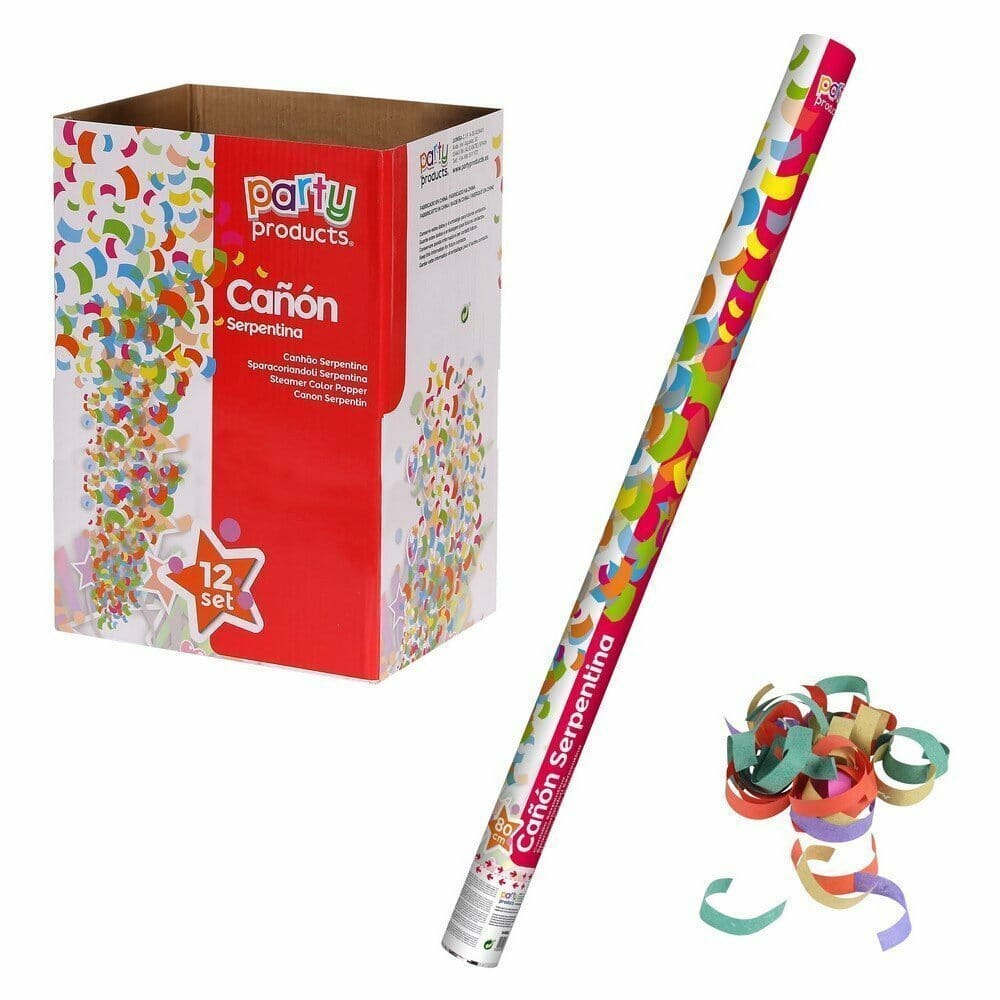 Multi-Color Confetti Cannon