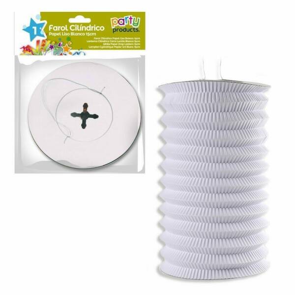 White Paper Drop Lantern 15 cm