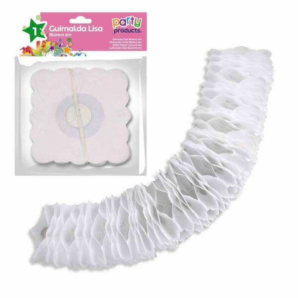 White Paper Garland 2 m