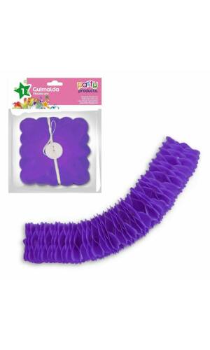 Violet Paper Garland