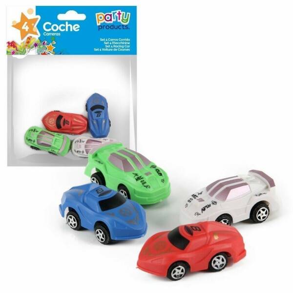 Party Favours / Pinata Racing Car - 4pk