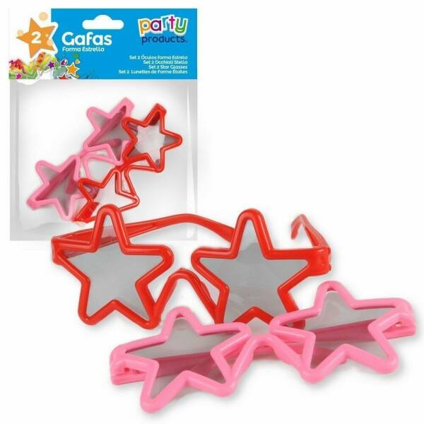 Party Favours / Pinata Star Glasses - 2pk